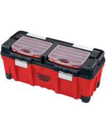 Draper Expert 660mm Tool Box with Organisers and Tote Tray