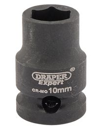 Draper Expert 10mm 3/8 Inch Square Drive Hi-Torq® 6 Point Impact Socket