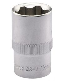 Expert 12mm 3/8 Inch Square Drive 6Pt Draper Expert Hi-Torq® Metric Socket
