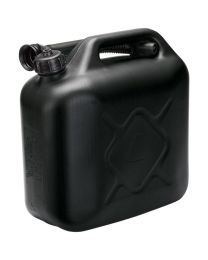 Draper 10L Plastic Fuel Can - Black