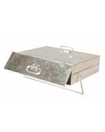 Quality Manor Galvanised Ash Carrier Box #0569