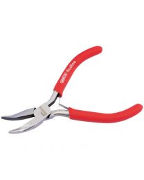 Draper 125mm Bent Nose Mini Pliers with PVC Dipped Handles