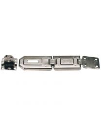 Draper 160mm Heavy Duty Single Hinge Steel Hasp and Staple with Fixings