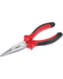 Draper 165mm Heavy Duty Long Nose Pliers with Soft Grip Handles