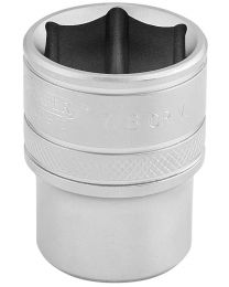 Draper 1/2 Inch Square Drive 6 Point Imperial Socket (7/8 Inch)