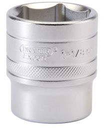 Draper 1/2 Inch Square Drive 6 Point Imperial Socket (1.1/8 Inch)