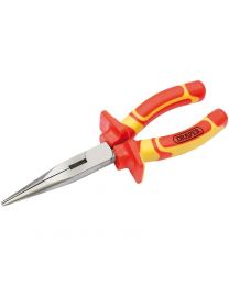 Draper 180mm VDE Approved Fully Insulated Long Nose Pliers