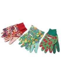Draper Pack of Three Pairs of Small/Medium Gardening Gloves