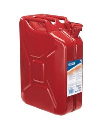 Draper 20L Steel Fuel Can (Red)