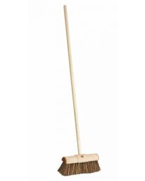 Harris Victory 13-inch Bassine/ Cane Broom with Handle 2 Hole Saddle Stock