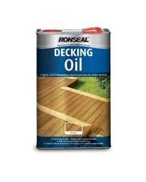 Ronseal Decking Oil 5L - Natural Oak