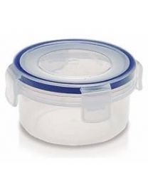 Addis 240 ml Clip and Close Round Food Storage Container, Clear