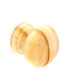 Securit Pine Knobs with Metal Inserts (pair) - 40mm