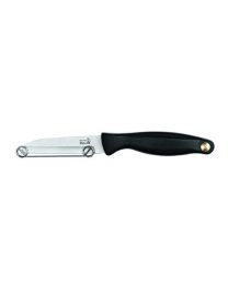 Kitchen Devils Lifestyle Peeler/Parer Knife, Black