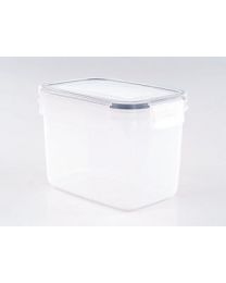Addis 1 Litre Clip and Close Rectangular Food Storage Container, Clear