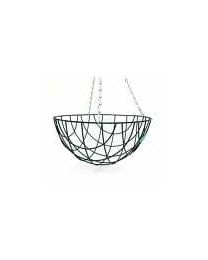 Apollo Wire Hanging Basket 12 inch green