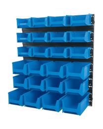 Draper 24 Bin Wall Storage Unit (XL/L/M Size Bins)