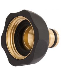 Draper Brass and Rubber Tap Connector (1 Inch)