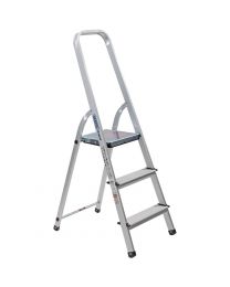 Draper 3 Step Aluminium Ladder to EN131