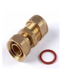 Oracstar Compression Straight Tap Connector 15mm x 1/2 Inch