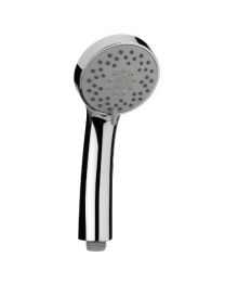 Croydex Essentials Three Function Shower Handset with Rub Clean Nozzles, Chrome