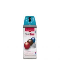 Plasti-kote 21118 400ml Premium Spray Paint Gloss - Mediterranian Blue
