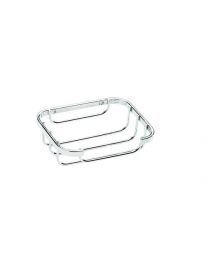 Croydex Chrome Plated Mild Steel Wire Soap Dish, 5 Year Rust Free Guarantee