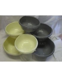 High Grade Large Circular Washing Up Bowl in Cream