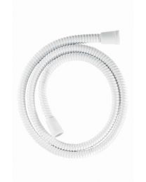 Croydex Shower Hose, Reinforced PVC, White, 1.5 Meter