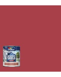 Dulux Weather Shield Exterior High Gloss Paint, 750 ml - Cranberry Crunch