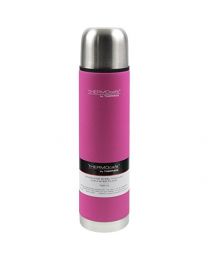 Thermos Thermocafe 700Ml Stainless Steel Soft Touch Pink Food Soup Vacuum Flask