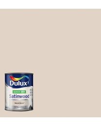 Dulux Quick Dry Satinwood Paint, 750 ml - Natural Hessian