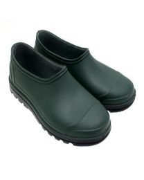 Briers Traditional Garden Shoes, Green, Size 4/37