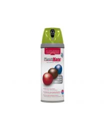 Plasti-kote 21110 400ml Premium Spray Paint Gloss - Apricot Green