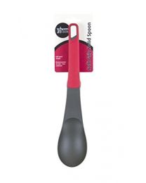 Wham Plastic Design Cooking Spoon,, Plastic, Chilli Red, 31,5 x 6,5 x 1,5 cm