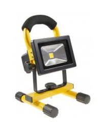 Powermaster 5w Rechargable LED Floodlight Spotlight Work Light Mains Car Charge