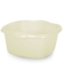 Wham 32cm Square Washig up Bowl - Cream