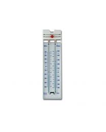 Slimline Max-Min Thermometer 250mm White
