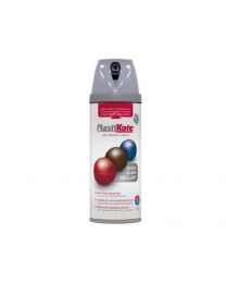 Plasti-kote 21119 400ml Premium Spray Paint Gloss - Aluminium