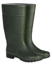 Briers Traditional PVC Boots, Green, Size 10/44.5