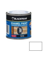 Black Friars Enamel Paint Gloss White 125ml