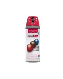Plasti-kote 21107 400ml Premium Spray Paint Gloss - Bright Red