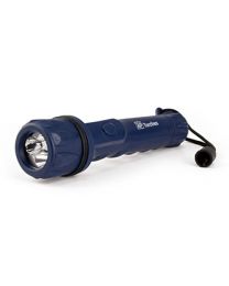Active Products A50862 3 LED 2AA Rubber Torch, Blue