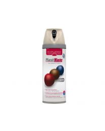 Plasti-kote 22123 400ml Premium Spray Paint Satin - Warm Grey