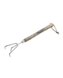 Spear & Jackson - Traditional Long Handled Stainless 3 Prong Cultivator 12 Inch