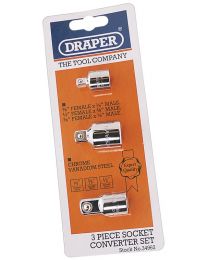 Draper Socket Converter Set (3 Piece)