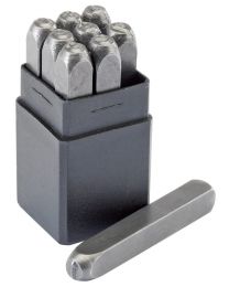Draper 0 - 9 Number Stamp Set - Number Height 3/16 Inch