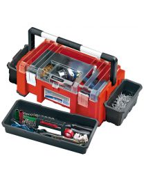 Draper Expert 510mm Tool Box with Side Organisers and Tote Tray