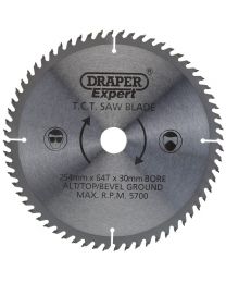 Draper Expert TCT Saw Blade 254X30mmx64T