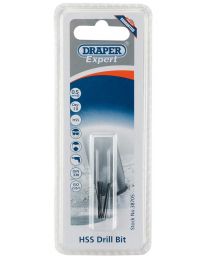 Draper Expert 0.5mm HSS Drills Card Of 10